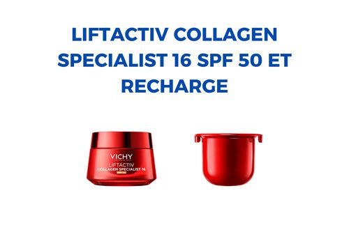 Liftactiv Collagen Specialist 16 SPF 50 et Recharge - Liftactiv | L'Or&eacute;al Dermatological Beauty Partner Shop