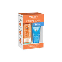 Brume Hydratante Invisible SPF50 200ml avec Lait Apaisant Après-Soleil Offert - Vichy | L'Oréal Dermatological Beauty Partner Shop