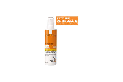 Anthelios Crème Solaire Spray Invisible Corps SPF30 avec Parfum - Anthelios | L'Oréal Dermatological Beauty Partner Shop