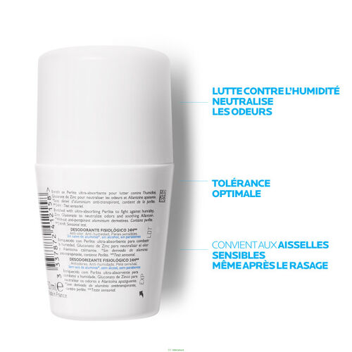 2x D&eacute;odorant Peaux Sensibles &agrave; Bille 24H - D&eacute;odorants Physiologiques | L'Or&eacute;al Dermatological Beauty Partner Shop