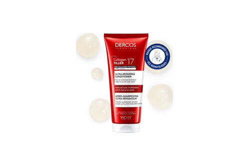 Dercos Apr&egrave;s-Shampooing Ultra-R&eacute;parateur Collagen 17 Filler - Dercos | L'Or&eacute;al Dermatological Beauty Partner Shop