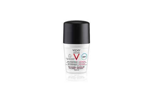D&eacute;odorant Vichy Homme 48H anti-transpirant anti-traces - BRI Vichy D&eacute;odorants Unitaires | L'Or&eacute;al Dermatological Beauty Partner Shop