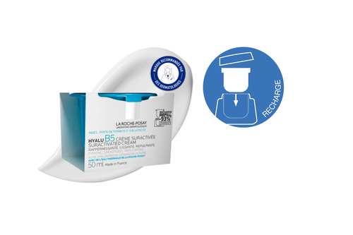 Hyalu B5 Cr&egrave;me Suractiv&eacute;e Recharge Raffermissante - Nos &eacute;co-recharges 💚 | L'Or&eacute;al Dermatological Beauty Partner Shop