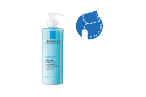 Lipikar Surgras Cr&egrave;me lavante - Peaux s&egrave;ches &agrave; tr&egrave;s s&egrave;ches | L'Or&eacute;al Dermatological Beauty Partner Shop