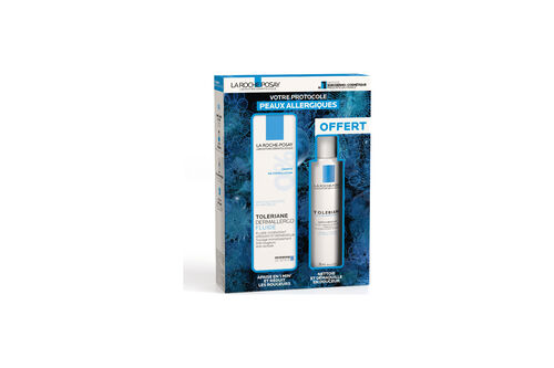 Coffret Toleriane Dermallergo Fluide et Dermo-nettoyant 50ml offert - Visage | L'Or&eacute;al Dermatological Beauty Partner Shop