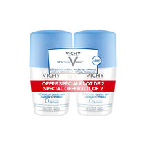 LOT*2 Déodorant Minéral Tolérance Optimale 48H PS - Roll-on 2x50ml - Lots de 2 | L'Oréal Dermatological Beauty Partner Shop