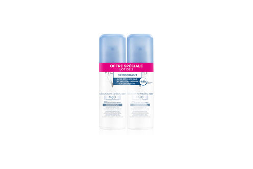 LOT*2 Déodorant aérosol minéral 48H 2 x 125 ml - Hygiène | L'Oréal Dermatological Beauty Partner Shop