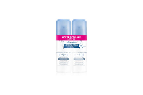 2x D&eacute;odorants a&eacute;rosol min&eacute;ral 48h - D&eacute;odorants-Dermo-Tol&eacute;rance | L'Or&eacute;al Dermatological Beauty Partner Shop