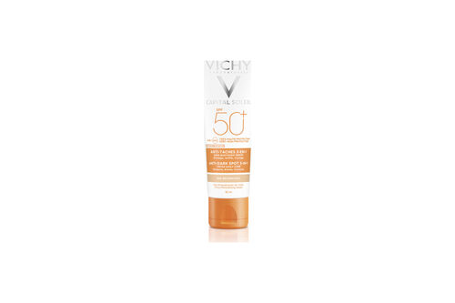 Capital Soleil Soin anti-t&acirc;ches teint&eacute;e SPF50+ Tube 50ml - Imperfections | L'Or&eacute;al Dermatological Beauty Partner Shop