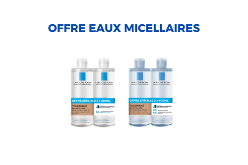 Remise &agrave; la ligne Lot de 2 Eau Micellaire - La Roche Posay | L'Or&eacute;al Dermatological Beauty Partner Shop