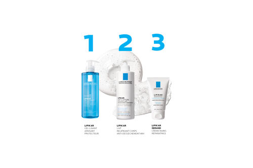 Lipikar Gel lavant apaisant protecteur - Gels, Huiles & Cr&egrave;mes de douche | L'Or&eacute;al Dermatological Beauty Partner Shop
