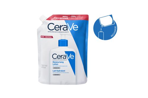 Lait Hydratant Eco Recharge peaux s&egrave;ches &agrave; tr&egrave;s s&egrave;ches - Typologie | L'Or&eacute;al Dermatological Beauty Partner Shop