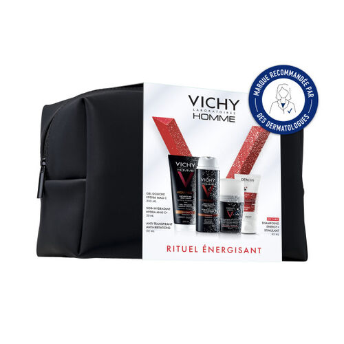 Vichy Homme Trousse Rituel Energisant - Vichy Homme | L'Or&eacute;al Dermatological Beauty Partner Shop