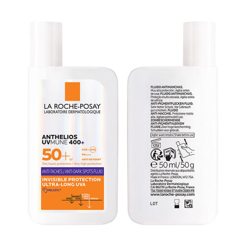 Anthelios UVMUNE 400 Fluide anti-taches SPF 50+ - Autres | L'Or&eacute;al Dermatological Beauty Partner Shop