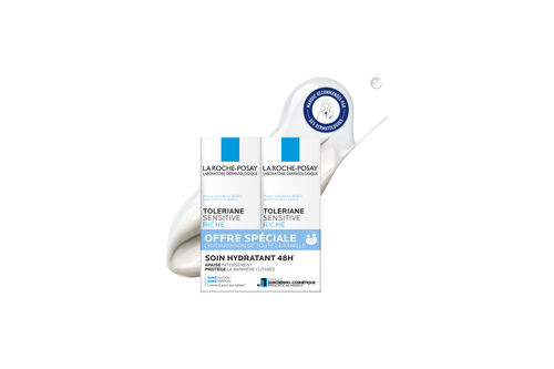 2x Toleriane Sensitive Soin riche hydratant apaisant protecteur - Toleriane | L'Or&eacute;al Dermatological Beauty Partner Shop
