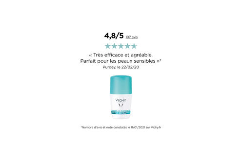 Anti-Transpirant, anti-traces 48H - Roll-on - Déodorants-Dermo-Tolérance | L'Oréal Dermatological Beauty Partner Shop