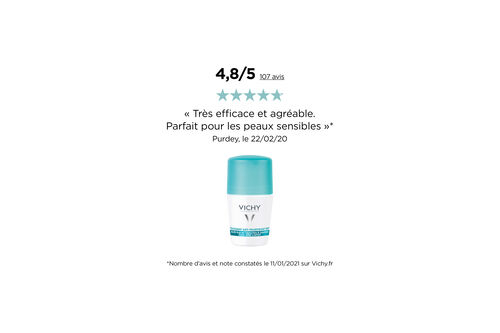 Bille Anti-Transpirant 48H, Anti-Traces Jaune Et Blanches - D&eacute;odorants-Dermo-Tol&eacute;rance | L'Or&eacute;al Dermatological Beauty Partner Shop