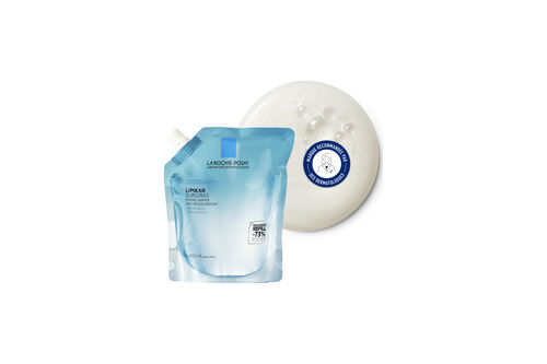 Lipikar Surgras Cr&egrave;me lavante anti-dess&egrave;chement EcoRecharge - Peaux s&egrave;ches &agrave; tr&egrave;s s&egrave;ches | L'Or&eacute;al Dermatological Beauty Partner Shop