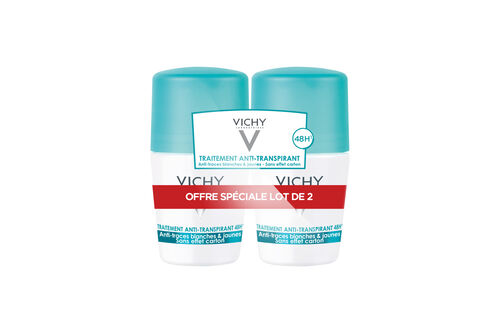 2x Bille Anti-Transpirant 48H Anti-Traces - D&eacute;odorants-Dermo-Tol&eacute;rance | L'Or&eacute;al Dermatological Beauty Partner Shop