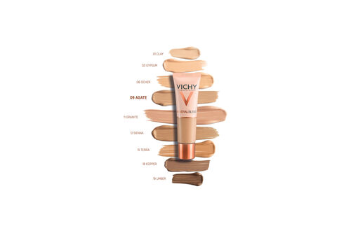 Min&eacute;ralblend Fond de teint hydratant - Teinte 09 AGATE - Maquillage | L'Or&eacute;al Dermatological Beauty Partner Shop