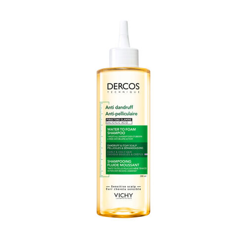 Dercos Shampoing Fluide Moussant Anti-pelliculaire Cheveux Boucl&eacute;s - Capillaire | L'Or&eacute;al Dermatological Beauty Partner Shop
