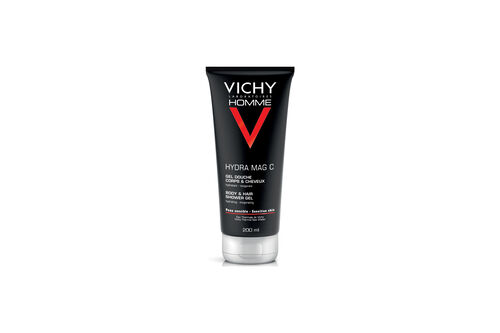 Vichy Homme HYDRA MAG-C Gel-Douche Hydratant Revigorant - Gels, Huiles & Cr&egrave;mes de douche | L'Or&eacute;al Dermatological Beauty Partner Shop