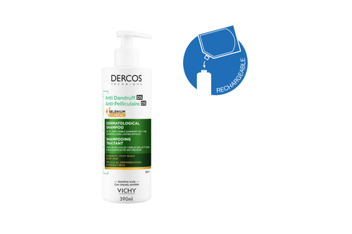 Dercos Shampooing Anti-pelliculaire DS Cheveux Secs Grand Format - Capillaire | L'Or&eacute;al Dermatological Beauty Partner Shop