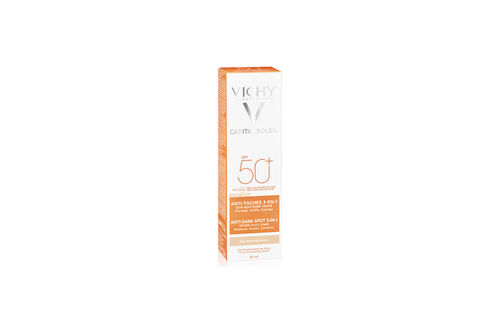Capital Soleil Soin anti-t&acirc;ches teint&eacute;e SPF50+ Tube 50ml - Imperfections | L'Or&eacute;al Dermatological Beauty Partner Shop