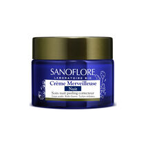 Crème merveilleuse Nuit soin peeling anti-rides certifié bio 50ml - Sanoflore | L'Oréal Dermatological Beauty Partner Shop